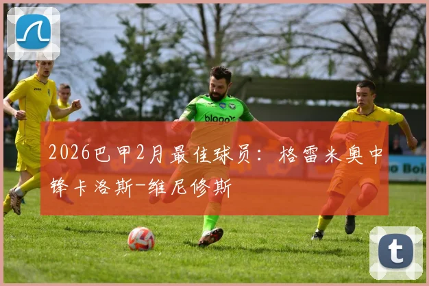 2026巴甲2月最佳球员：格雷米奥中锋卡洛斯-维尼修斯